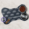 Airstream Club International Logo Dog Bone Shaped Mat Lifestyle