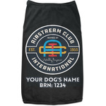 Airstream Club International Logo Black Pet Shirt