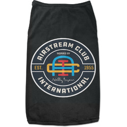 Airstream Club International Logo Black Pet Shirt