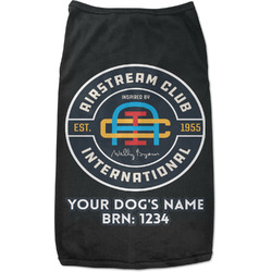 Airstream Club International Logo Black Pet Shirt