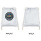 Airstream Club International Logo Drawstring Backpacks - Sweatshirt Fleece - Single Sided - APPROVAL