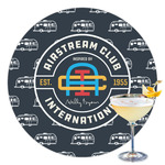 Airstream Club International Logo Printed Drink Topper - 3.5"