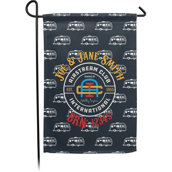 Custom Airstream Club International Logo Garden Flag - Small - Double-Sided