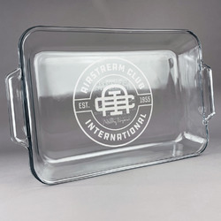 Airstream Club International Logo Glass Baking and Cake Dish