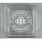 Airstream Club International Logo Glass Cake Dish - 8"x8" - Approval