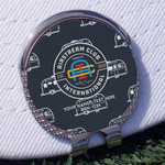 Airstream Club International Logo Golf Ball Marker - Hat Clip - Silver