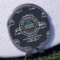 Airstream Club International Logo Golf Ball Marker - Hat Clip