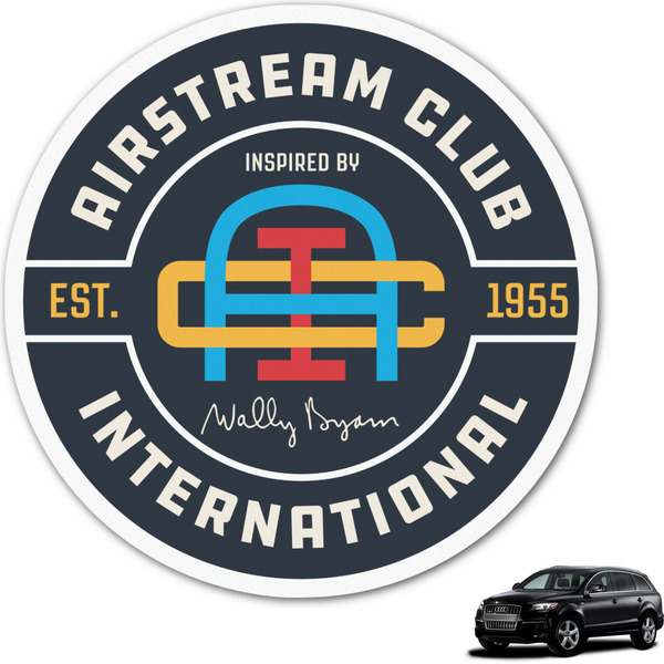 Custom Airstream Club International Logo Graphic Car Decal