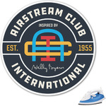 Airstream Club International Logo Graphic Iron On Transfer - Up to 6" x 6"