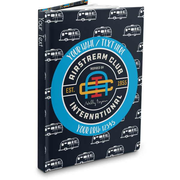 Custom Airstream Club International Logo Hardbound Journal - 7.25" x 10"