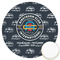 Airstream Club International Logo Icing Circle - Large - Front