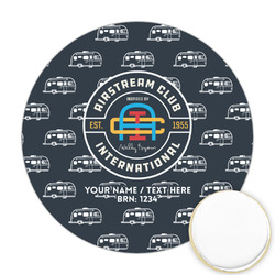 Airstream Club International Logo Printed Cookie Topper - Round