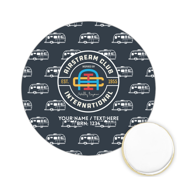 Custom Airstream Club International Logo Printed Cookie Topper - 2.15"