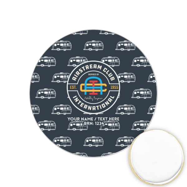 Custom Airstream Club International Logo Printed Cookie Topper - 1.25"