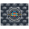 Airstream Club International Logo Indoor / Outdoor Rug - 8'x10' - Front Flat