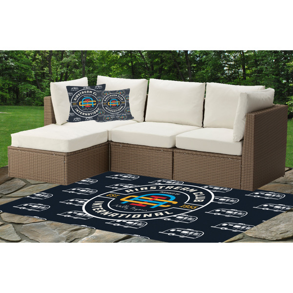 Custom Airstream Club International Logo Indoor / Outdoor Rug - Custom Size