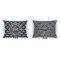 Airstream Club International Logo Indoor Rectangular Burlap Pillow (Front and Back)