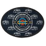 Airstream Club International Logo Iron On Oval Patch