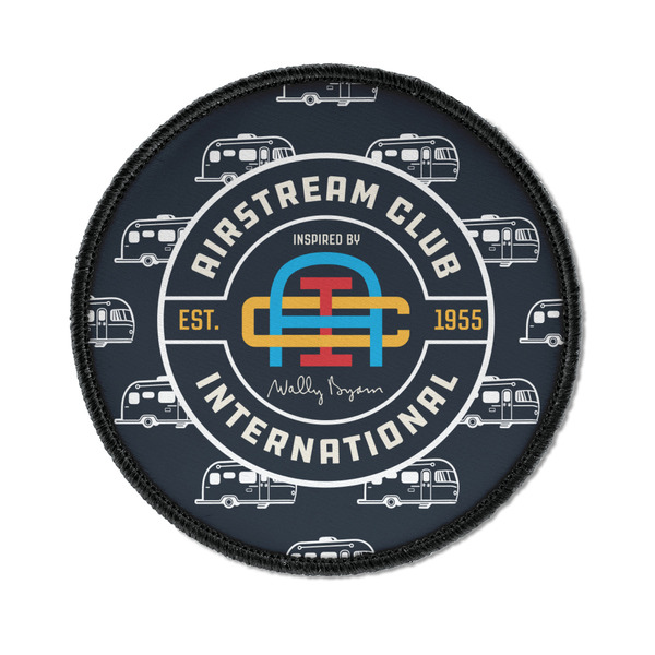 Custom Airstream Club International Logo Iron On Round Patch