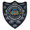 Airstream Club International Logo Iron On Patch - Shield - Style B - Front