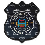 Airstream Club International Logo Iron On Shield Patch C