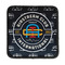 Airstream Club International Logo Iron On Patch -  Square - Front