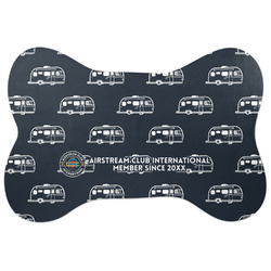 Airstream Club International Logo Bone Shaped Dog Food Mat