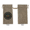 Airstream Club International Logo Large Burlap Gift Bags - Front Approval