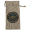 Airstream Club International Logo Large Burlap Gift Bags - Front