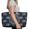 Airstream Club International Logo Large Rope Tote Bag - In Context View