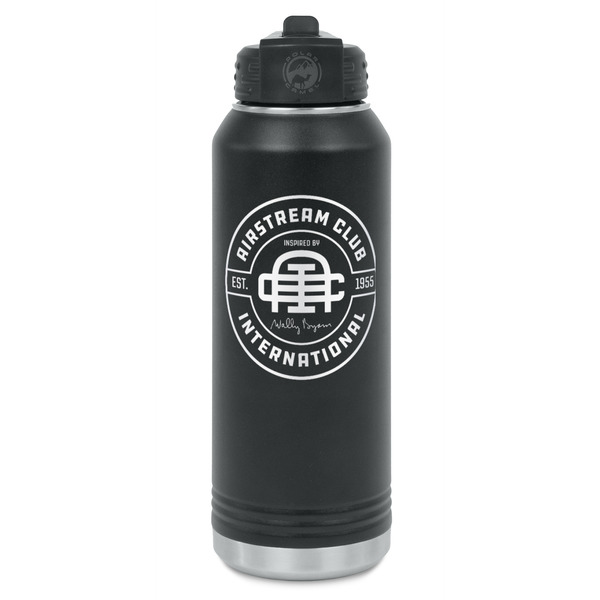 Custom Airstream Club International Logo Water Bottle - Laser Engraved