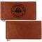 Airstream Club International Logo Leather Checkbook Holder Front and Back Single Sided - Apvl