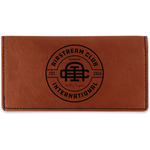 Airstream Club International Logo Leatherette Checkbook Holder - Single-Sided