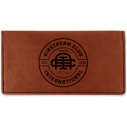 Airstream Club International Logo Leatherette Checkbook Holder