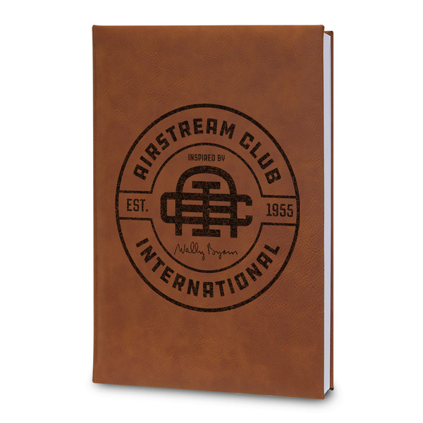 Custom Airstream Club International Logo Leatherette Journal - Large - Double-Sided