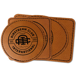 Airstream Club International Logo Faux Leather Iron On Patch