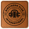 Airstream Club International Logo Leatherette Patches - Square