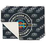 Airstream Club International Logo Single-Sided Linen Placemats - Set of 4