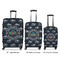 Airstream Club International Logo Luggage Bags all sizes - With Handle