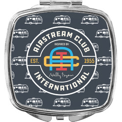 Airstream Club International Logo Compact Makeup Mirror