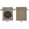 Airstream Club International Logo Medium Burlap Gift Bag - Front Approval