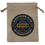 Airstream Club International Logo Burlap Gift Bag