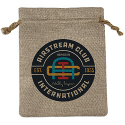 Airstream Club International Logo Burlap Gift Bag