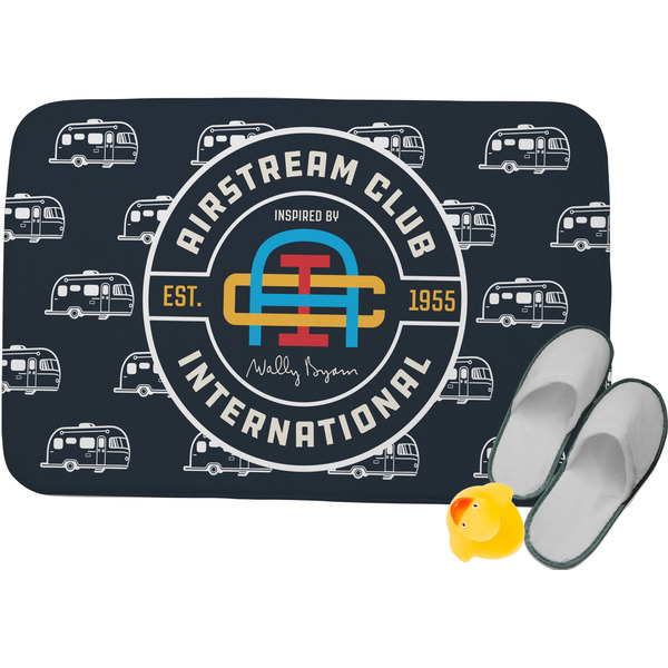 Custom Airstream Club International Logo Memory Foam Bath Mat