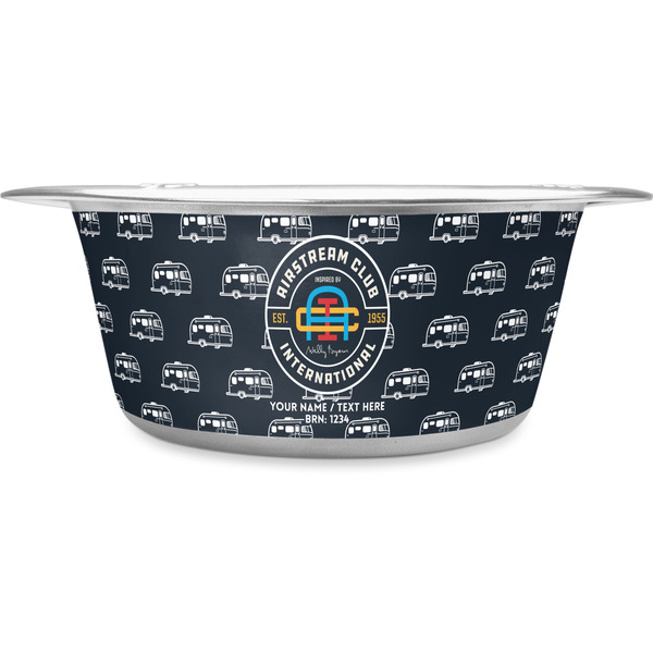 Custom Airstream Club International Logo Stainless Steel Dog Bowl - Small