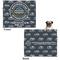 Airstream Club International Logo Microfleece Dog Blanket - Large- Front & Back