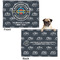 Airstream Club International Logo Microfleece Dog Blanket - Regular - Front & Back