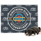 Airstream Club International Logo Microfleece Dog Blanket - Regular