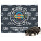 Airstream Club International Logo Microfleece Dog Blanket - Regular