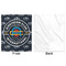 Airstream Club International Logo Minky Blanket - 50"x60" - Single Sided - Front & Back